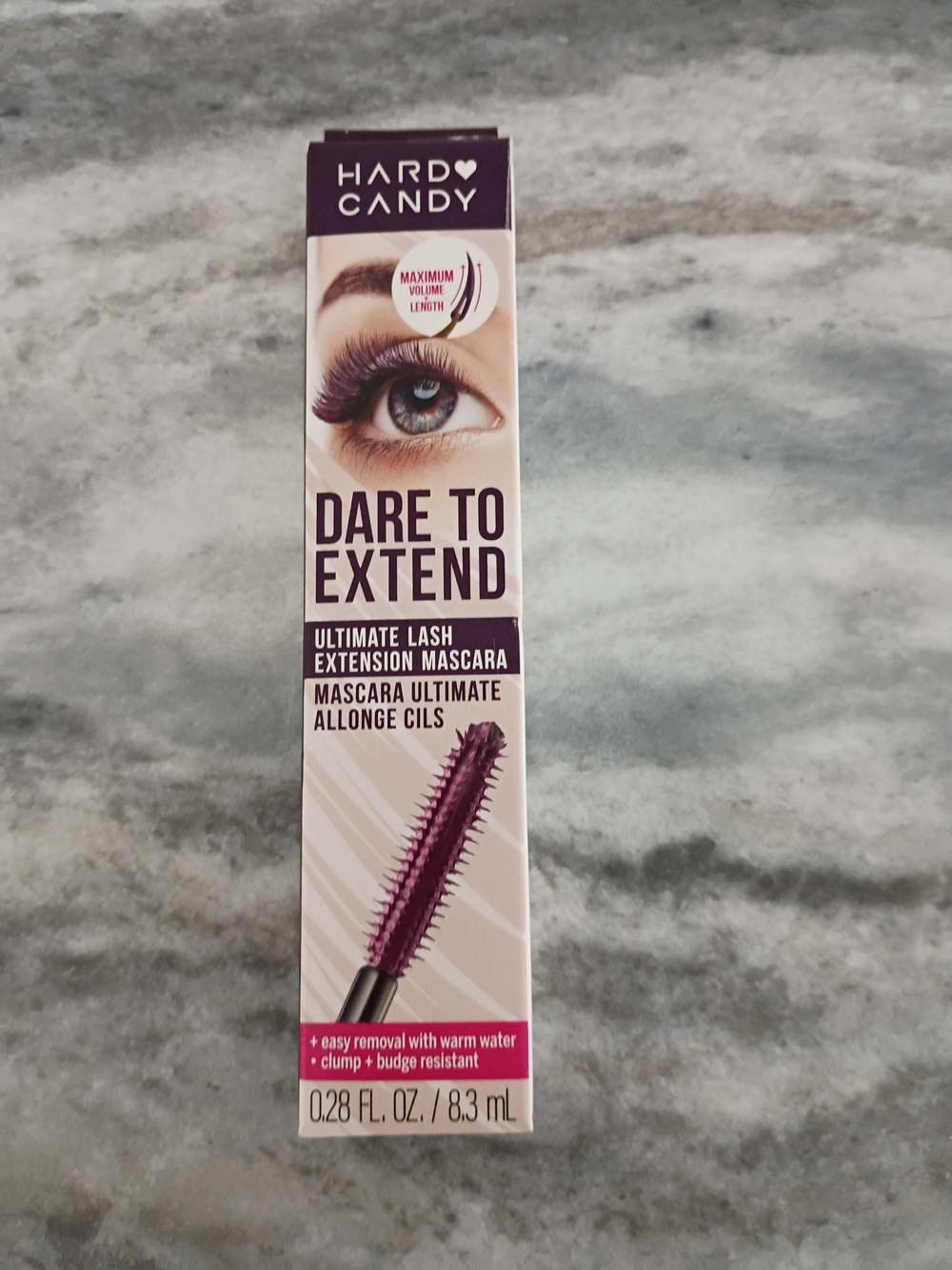 Hard Candy Dare to Extend Ultimate Lash Extension Mascara - Plum